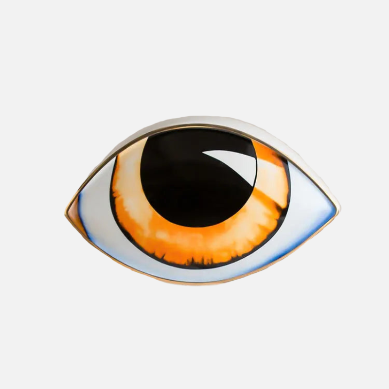 Color Iris Ceramic Eye Accent on a white studio background.
