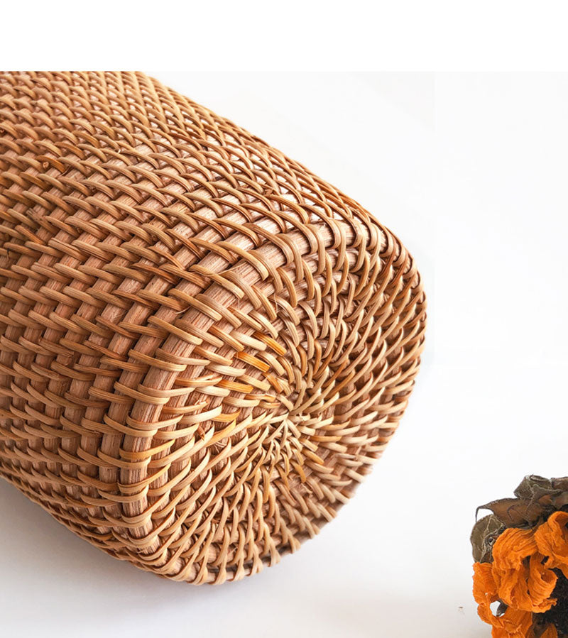 Natural Handwoven Rattan Decorative Vase: source gallery view 5